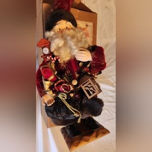 Red Santa Claus Holiday Decor